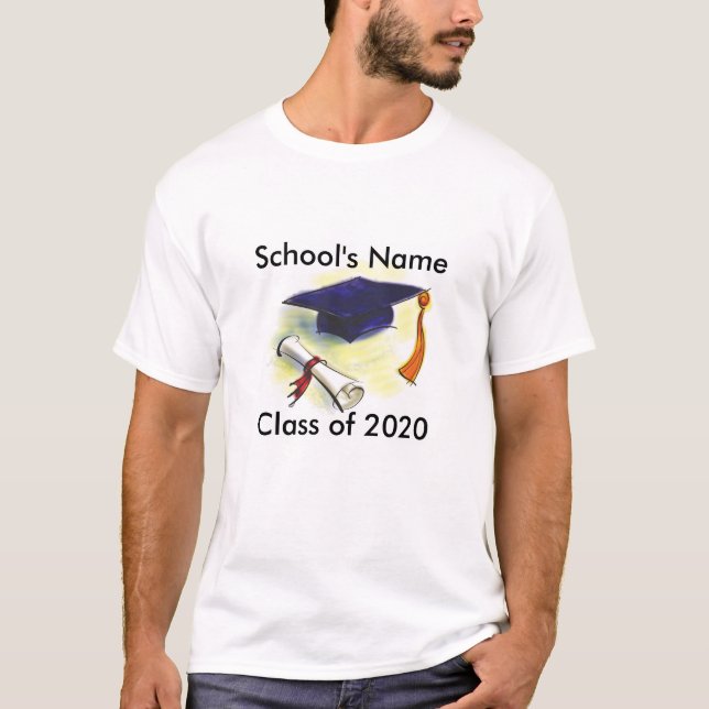 Graduation T-Shirt Template (Front)