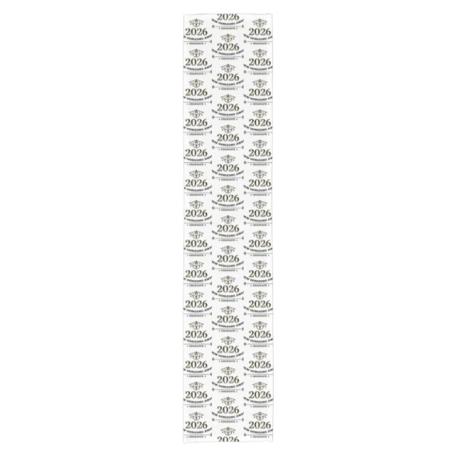 Graduation Table Runner (Front)