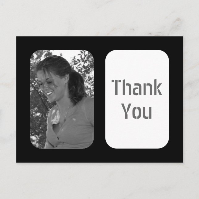 Graduation Thank You Card (Front)