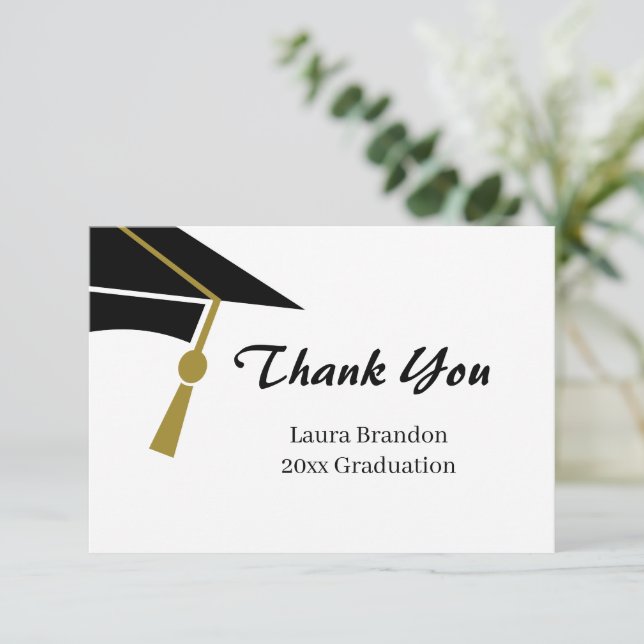 Graduation Thank You Card (Standing Front)