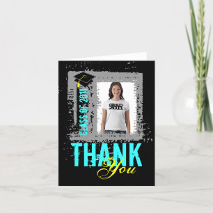 Graduation Thank You Card Add Photo 3