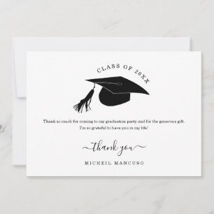 Graduation Thank You Card - High School or College