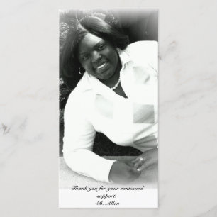 "Graduation Thank You" Photo Card