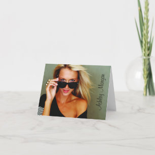 Graduation Thank You Photo Card