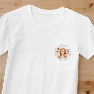 Graduation The Class of 20XX Modern Simple Photo T-Shirt