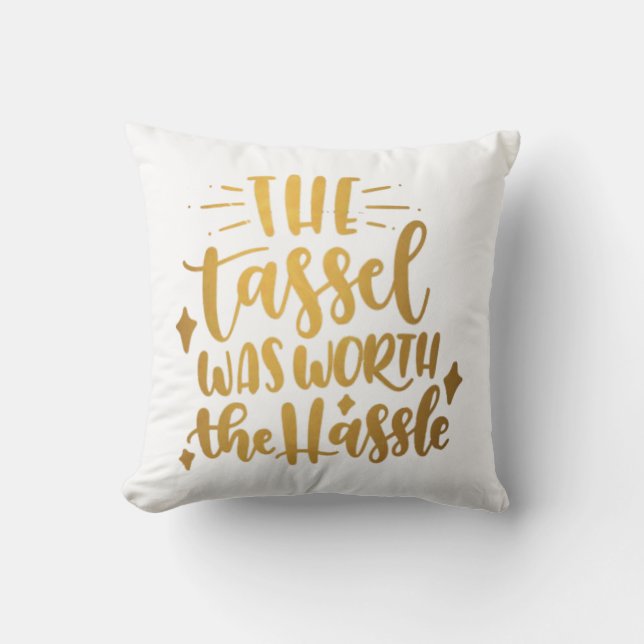 Graduation Throw Pillow (Front)