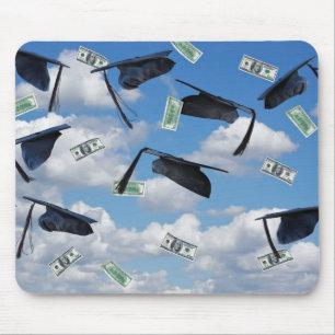 Graduation Toss Mouse Mat