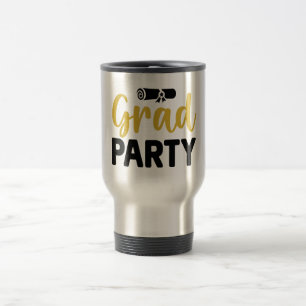 Graduation travel mug
