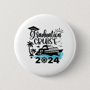 Graduation Trip Cruise 2024 Ship Party Cruise Wome 6 Cm Round Badge