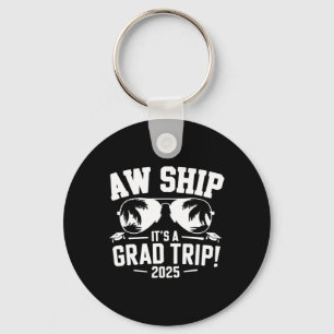 Graduation Trip Cruise 2025 Ship Senior Matching C Key Ring