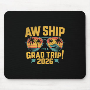 Graduation Trip Cruise 2026 Ship Senior Matching C Mouse Mat