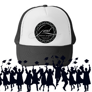 Graduation trucker hat