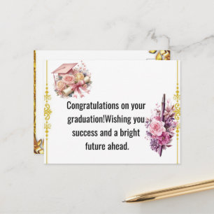  Graduation- Universal Design for all ages Postcard