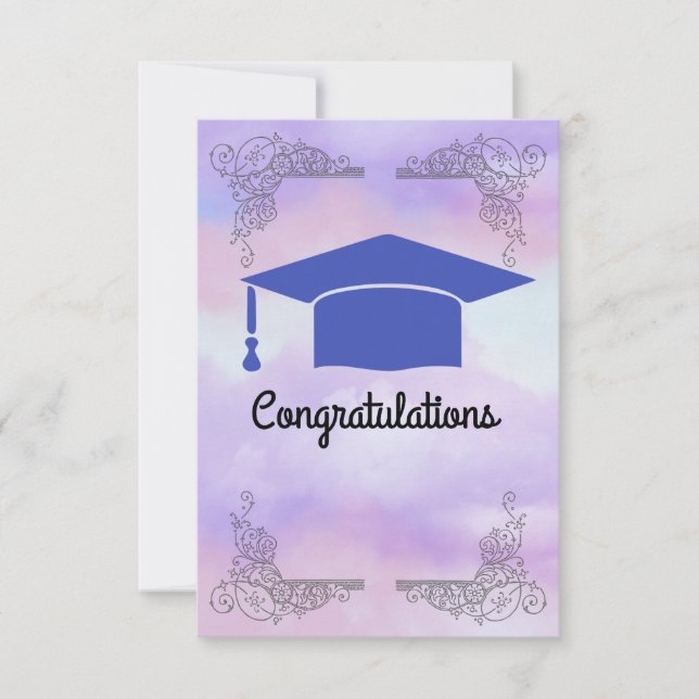 Graduation wish card (Front)