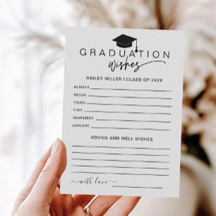 Graduation Wishes With Love Typography Customise