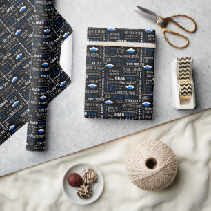 Graduation Wrapping Paper