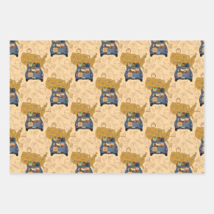 Graduation wrapping paper sheet