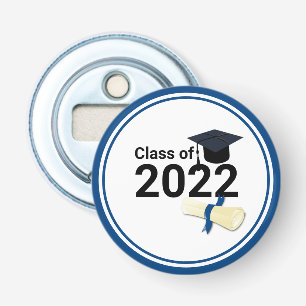 Graduation year elegant class of 2022 bottle opener