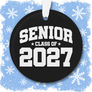 Graduation Year School Pride Senior Class of 2027 Ornament