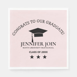 Graduations Class of 2024  Napkin
