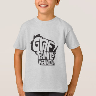 Graf Family Reunion Kids Tshirt