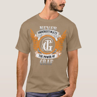 Graf Name Shirt Never Underestimate The Power Of G