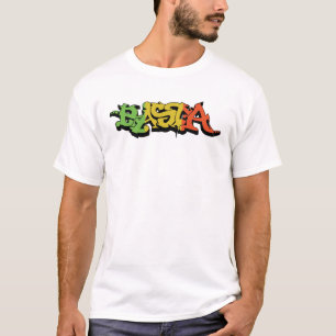 Graf Rasta Shirt with Reggae Colours