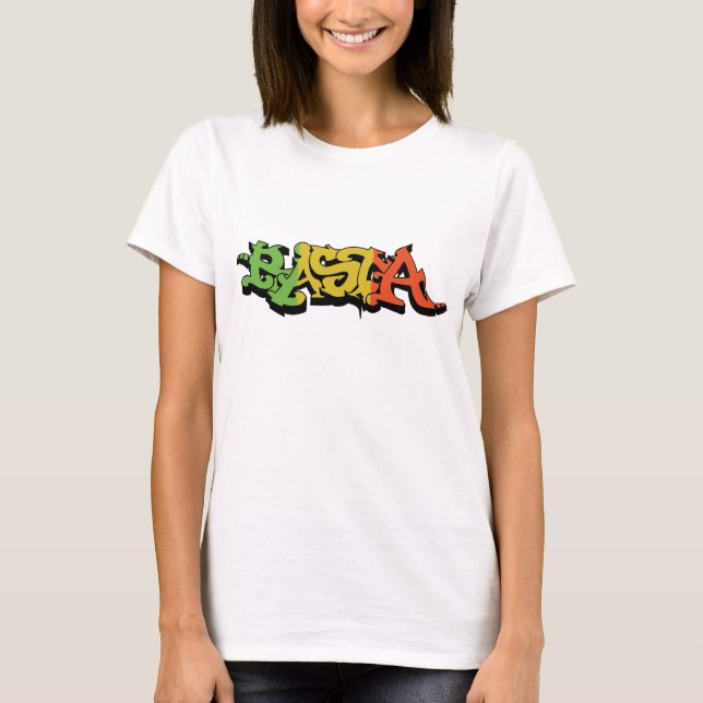 Graf Rasta Shirt with Reggae Colours (Front)