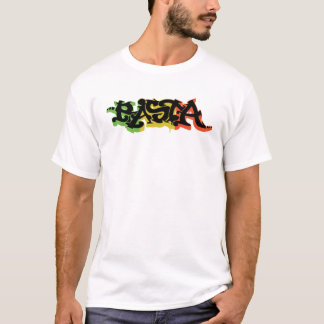 Graf Rasta Shirt with Reggae Colours and Black