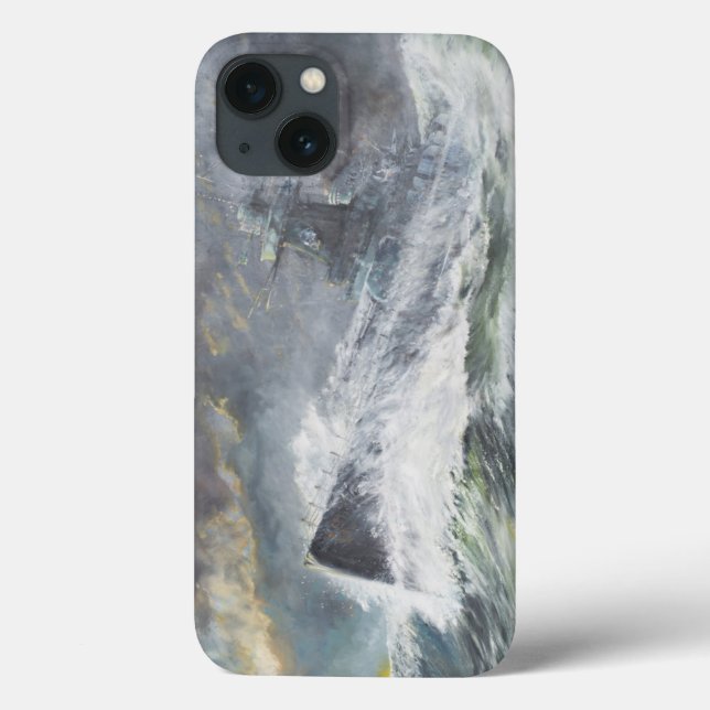 Graf Spee enters the Indian Ocean 3rd November Case-Mate iPhone Case (Back)