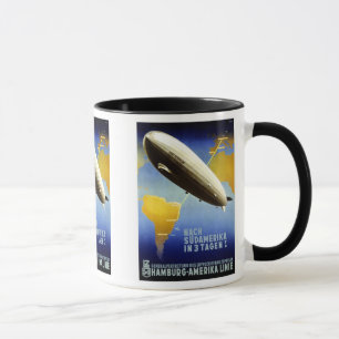 Graf Zeppelin Vintage German Travel Mug