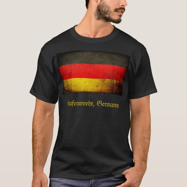 Grafenwoehr Germany grunge T-Shirt (Front)