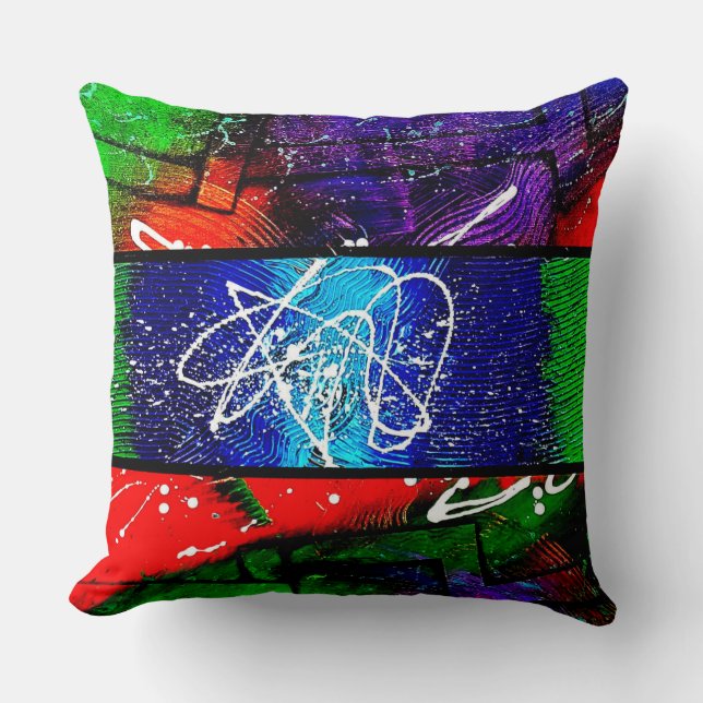 GRAFF of Christèle Chabrette Cushion (Front)