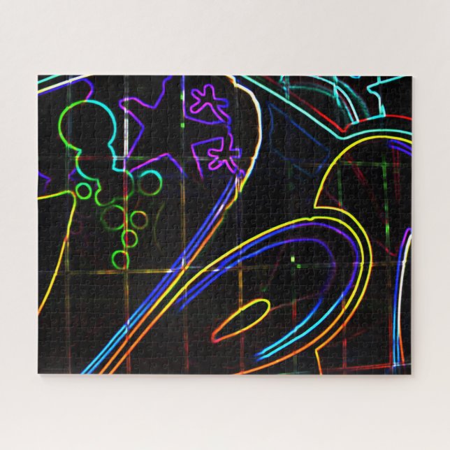 Graffiti 10 16x20 520pc jpcna jigsaw puzzle (Horizontal)