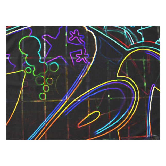 Graffiti 10 50x72 tccnm tablecloth (Front (Horizontal))