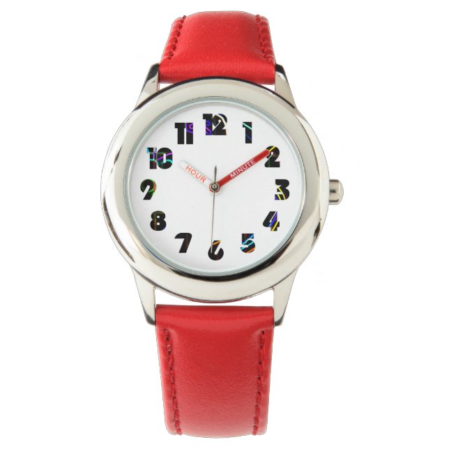 Graffiti 10 Number Overlay waa Watch (Front)