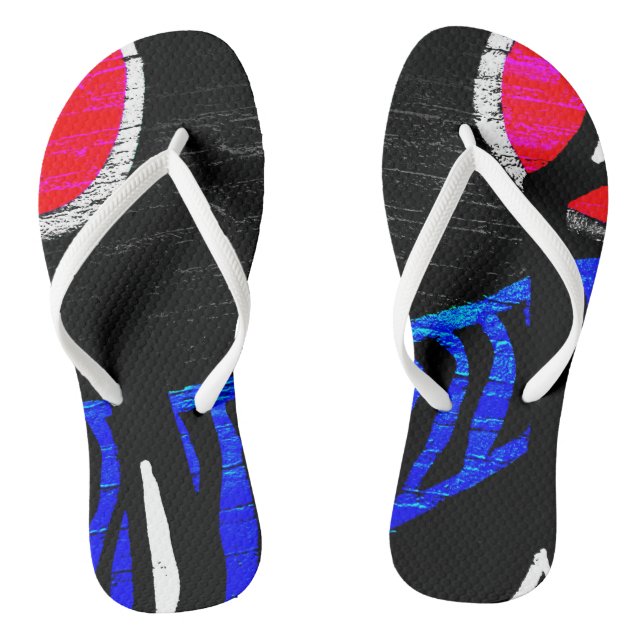Graffiti 11 ffcna flip flops (Footbed)