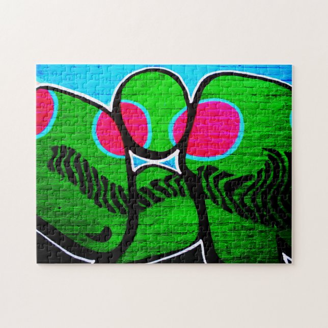 Graffiti 12 11x14 252pc jpcnm jigsaw puzzle (Horizontal)