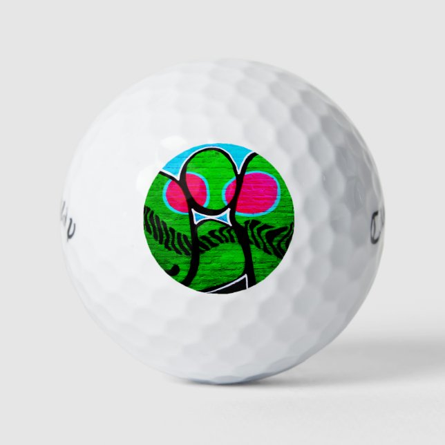Graffiti 12 cwb gbcna golf balls (Front)