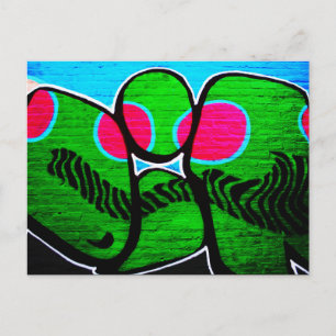 Graffiti 12 pccnm postcard