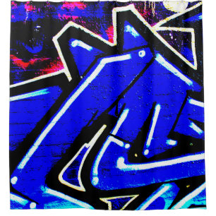 Graffiti 13 sccn shower curtain