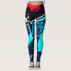 Graffiti 14 lecna leggings