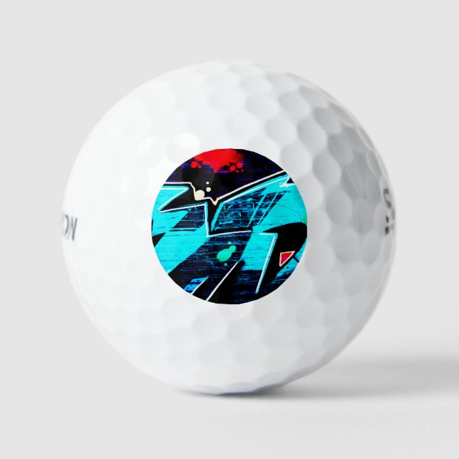 Graffiti 14 ssf gbcnm golf balls (Front)