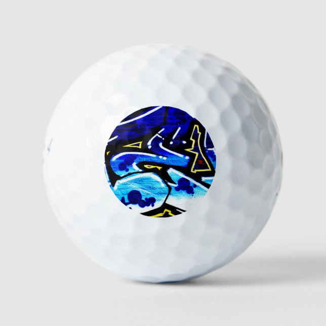 Graffiti 15 be6 gbcna golf balls (Front)
