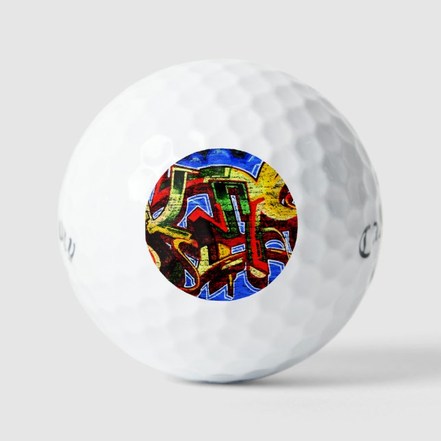 Graffiti 17 css gbcna golf balls (Front)