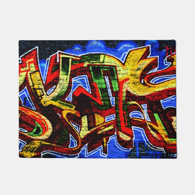 Graffiti 17 dmcnm doormat (Front)