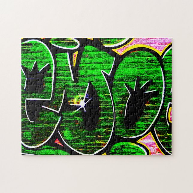 Graffiti 18 11x14 252pc jpcna jigsaw puzzle (Horizontal)