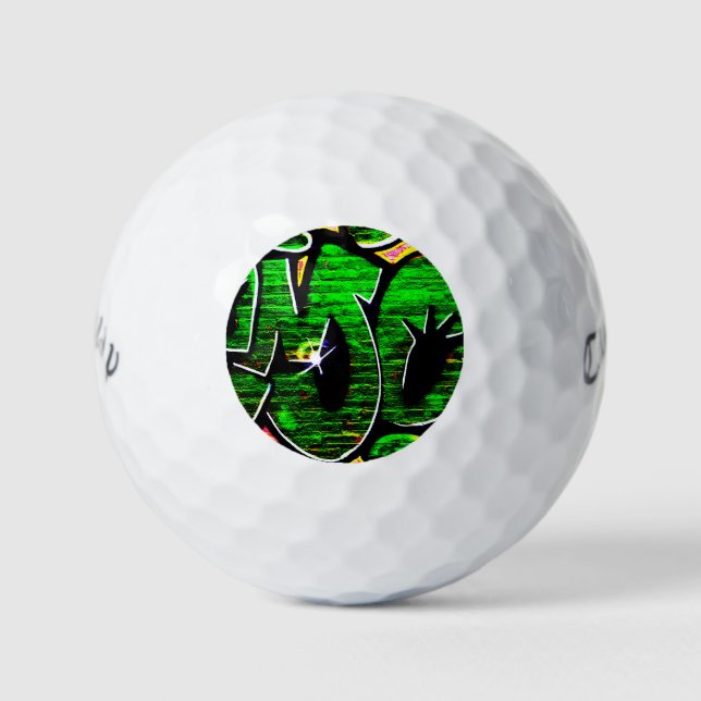 Graffiti 18 cwb gbcnm golf balls (Front)