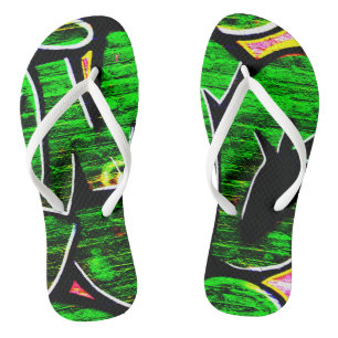 Graffiti 18 ffcn flip flops
