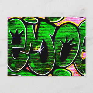 Graffiti 18 pccnm postcard